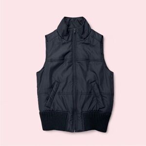 Y2K Express Zip-Up Puffer Vest